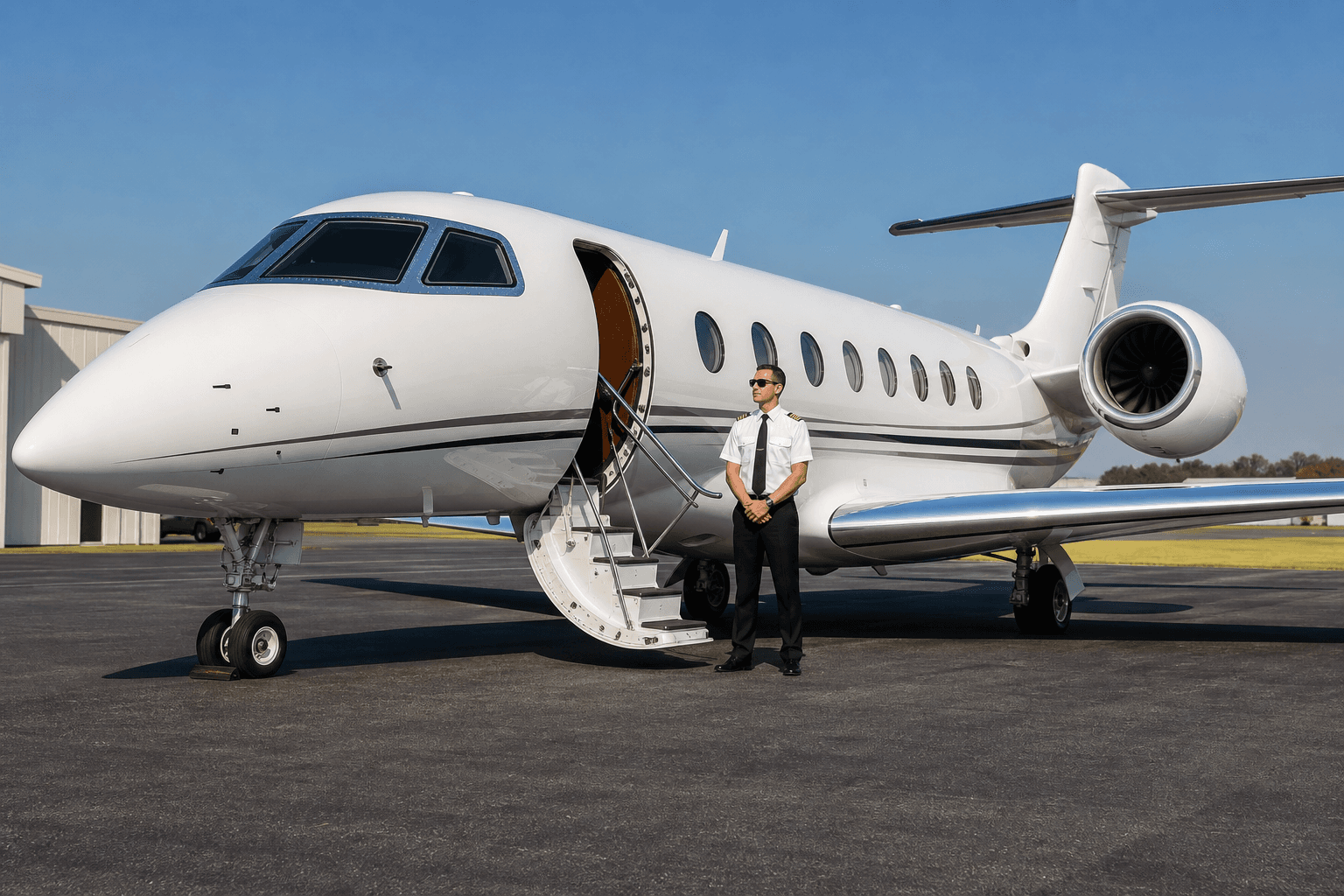 A Look At The Salaries Of Private Jet Pilots In The US In 2026