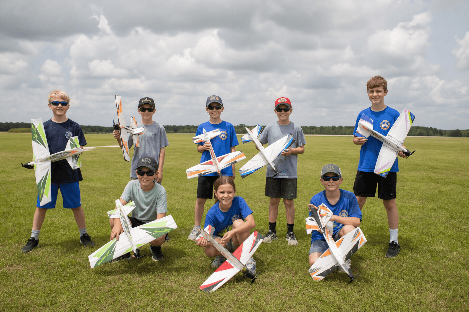EAA/AMA Young Eagles Build and Fly 2026 — A Perfect 8 for 8!
