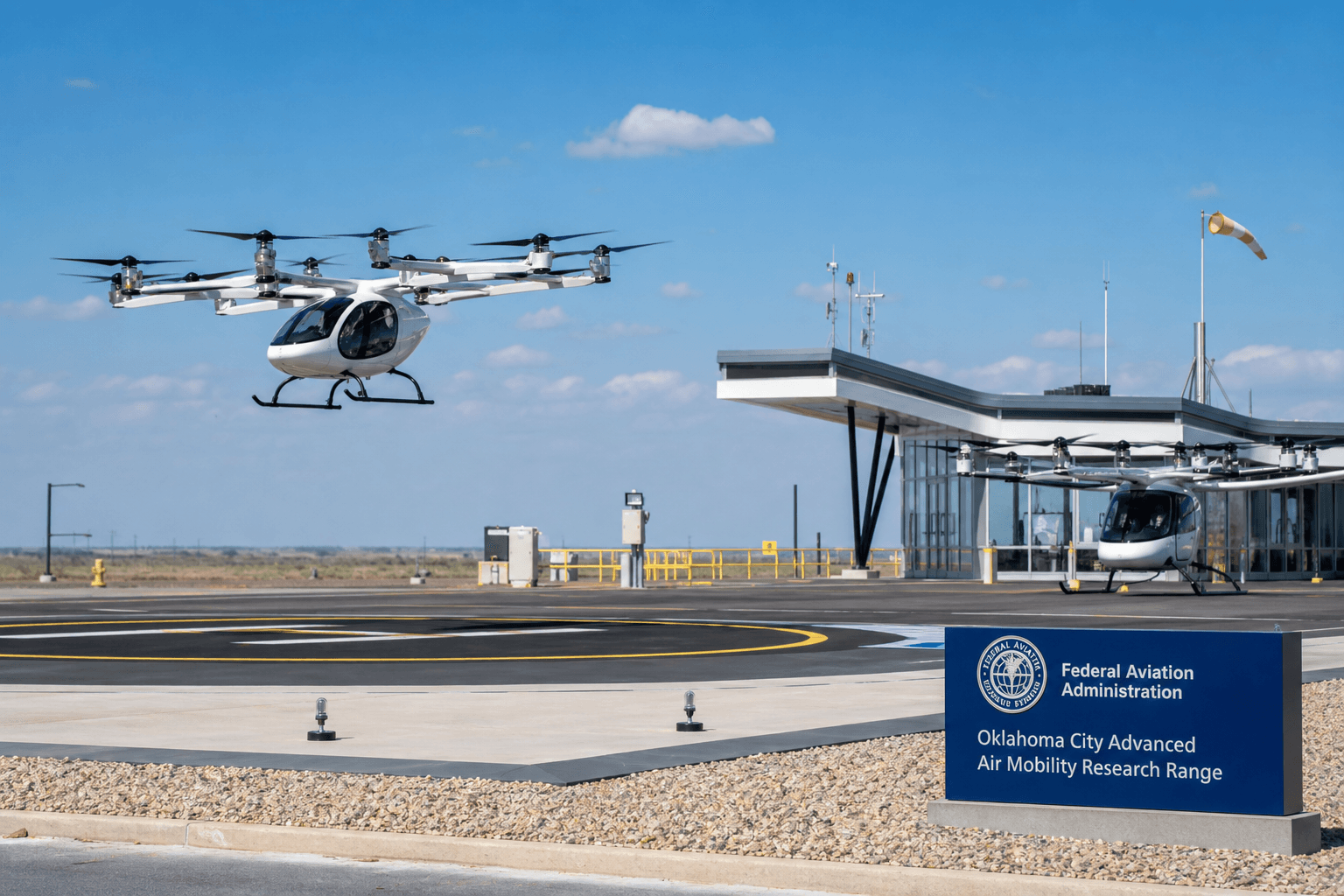 FAA Launches Advanced Air Mobility Research Range in Oklahoma City for eVTOL Testing