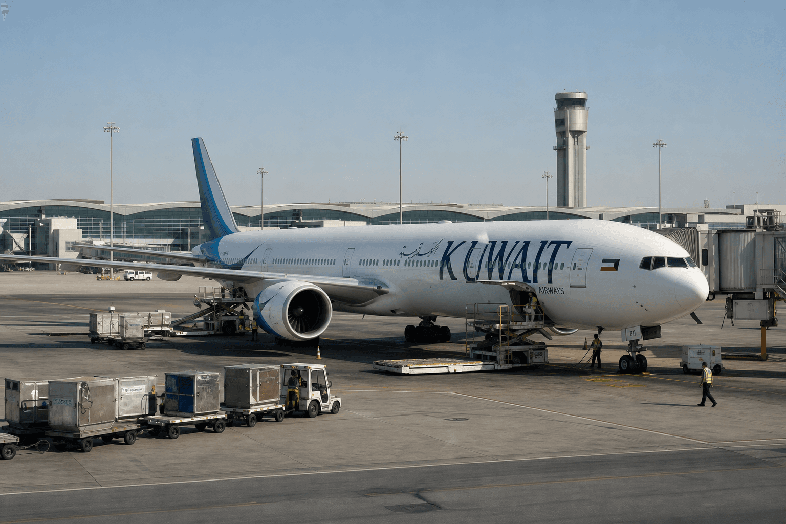 Kuwait closes airspace as Iranian attacks disrupt Gulf flights