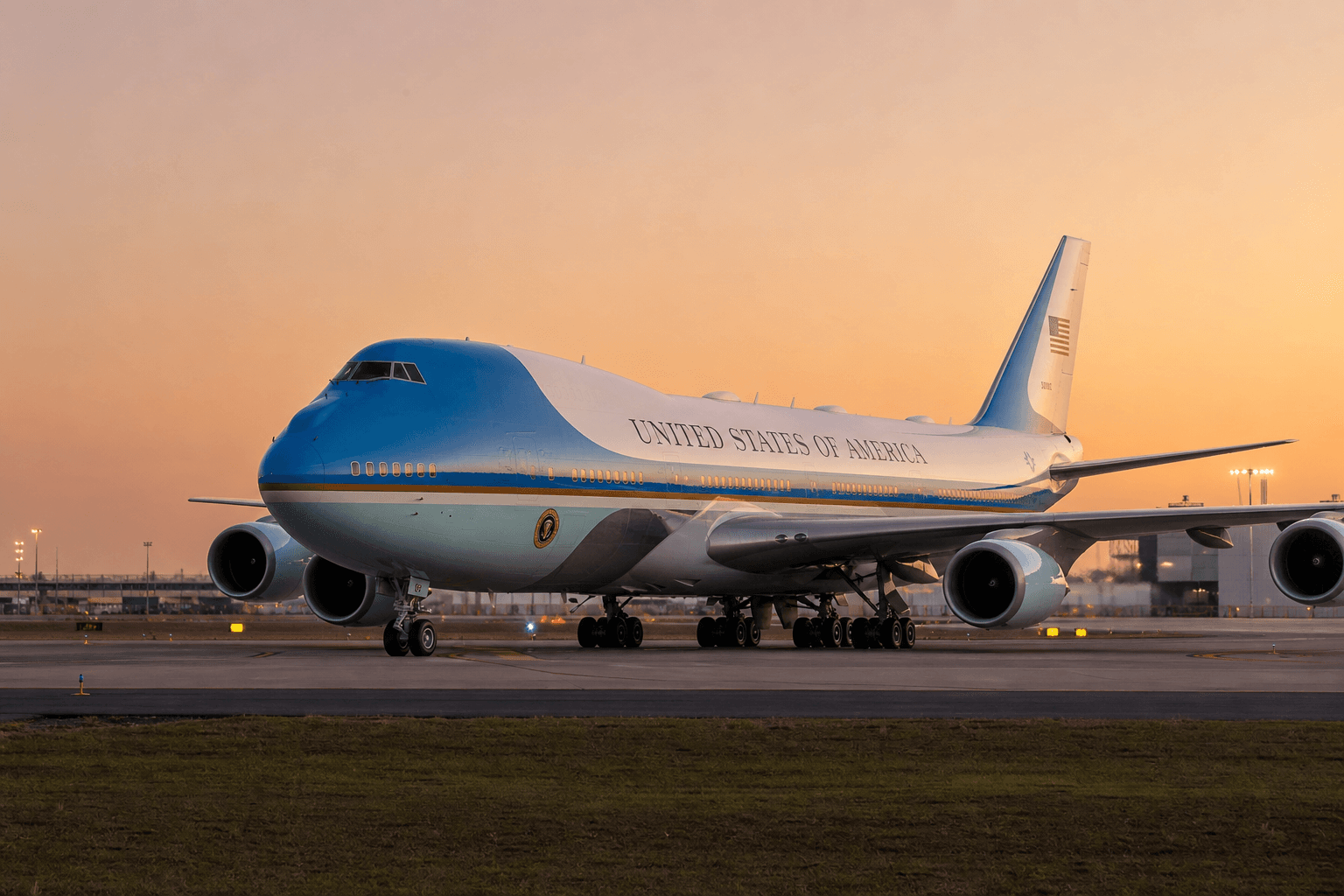 Legal? Trump's New $400 Million Boeing 747-8 May Never Land At His Presidential Library