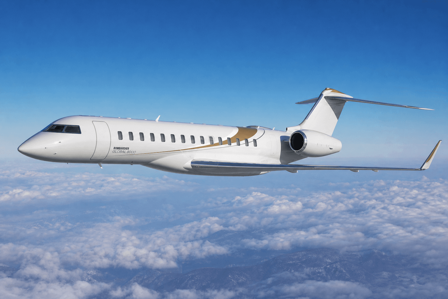 Bombardier Global 8000 Cruises at Mach 0.95, Fastest Since Concorde