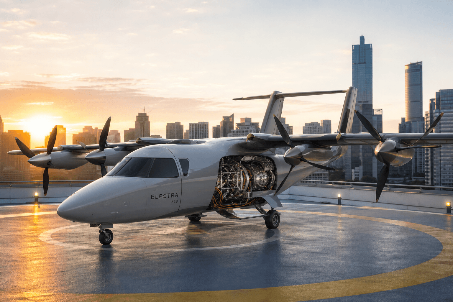 Safran’s Turbogenerator Will Propel Electra’s Hybrid EL9