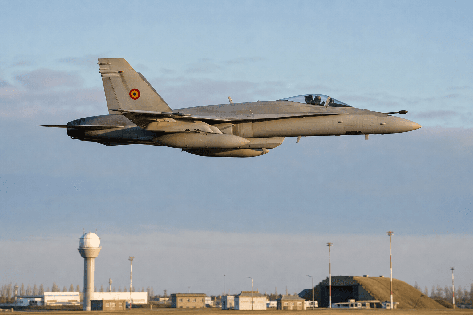 Spanish F-18 shoots down drone over Romania after approach via Moldova