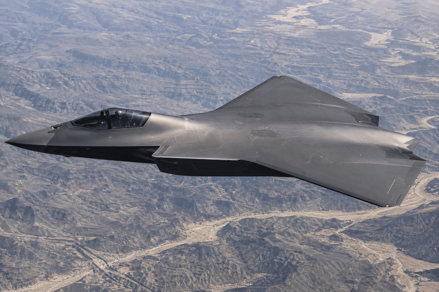 This New Tailless 6th-Gen Fighter Ditches Vertical Stabilizers & Bets The Airframe On Software