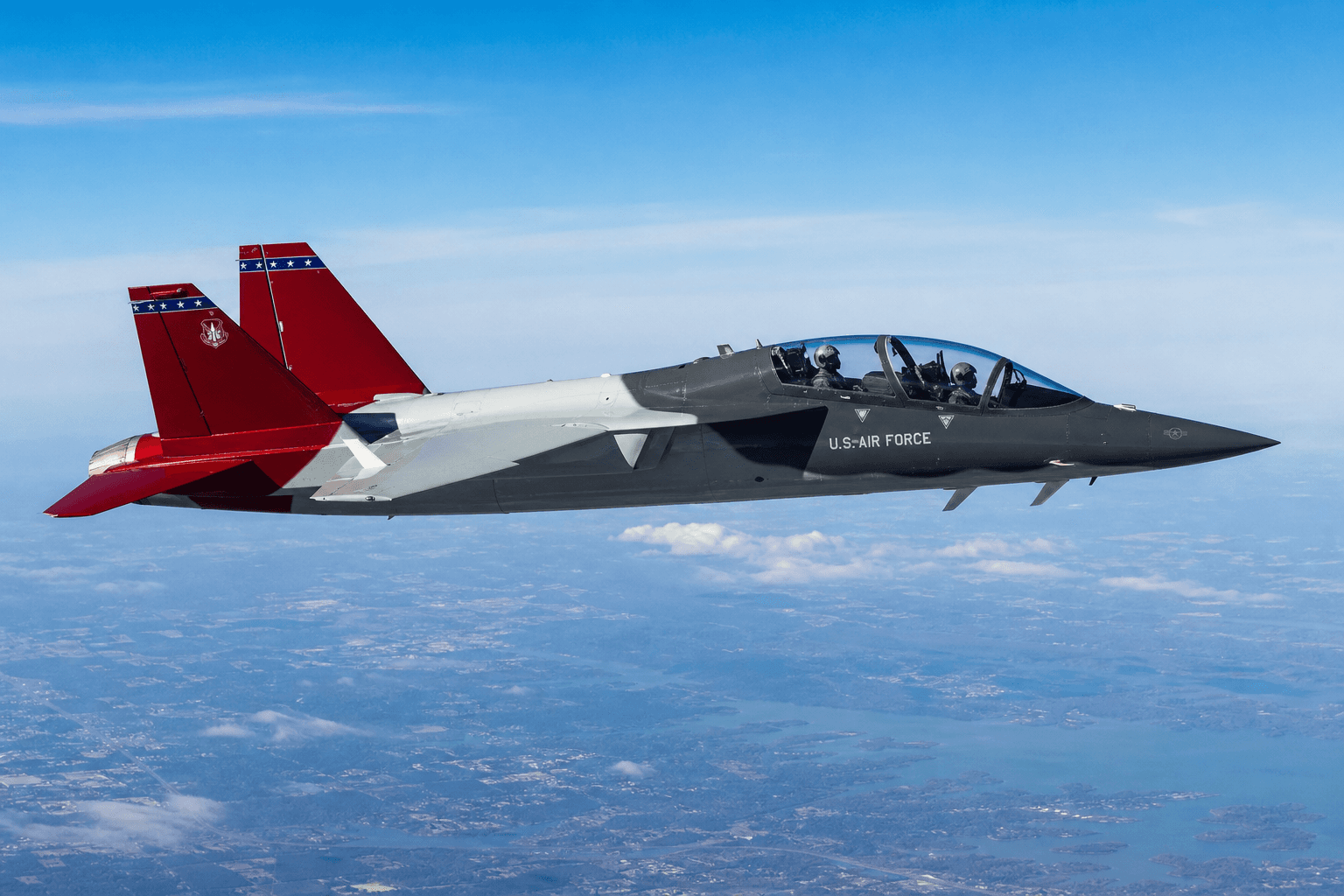 US Air Force's T-7A Red Hawk Emerges as First Software-Defined Combat Trainer